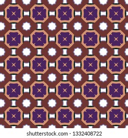 Abstract background texture in geometric ornamental style. Seamless design.