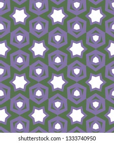 Abstract background texture in geometric ornamental style. Seamless design.
