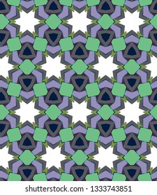 Abstract background texture in geometric ornamental style. Seamless design.