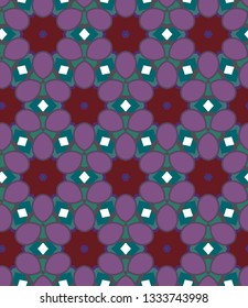 Abstract background texture in geometric ornamental style. Seamless design.