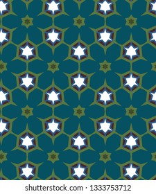 Abstract background texture in geometric ornamental style. Seamless design.