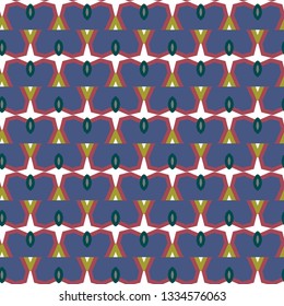 Abstract background texture in geometric ornamental style. Seamless design.