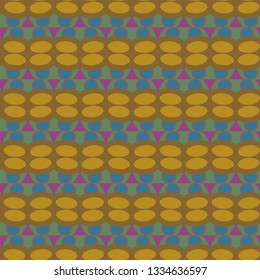 Abstract background texture in geometric ornamental style. Seamless design.