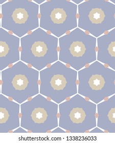 Abstract background texture in geometric ornamental style. Seamless design.