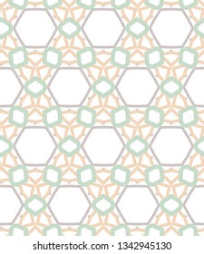 Abstract background texture in geometric ornamental style. Seamless design.