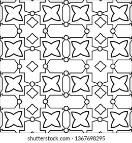 Abstract background texture in geometric ornamental style