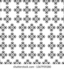 Abstract background texture in geometric ornamental style