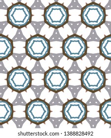 Abstract background texture in geometric ornamental style. Seamless design.