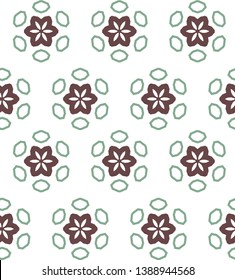 Abstract background texture in geometric ornamental style. Seamless design.