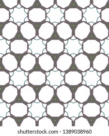 Abstract background texture in geometric ornamental style. Seamless design.