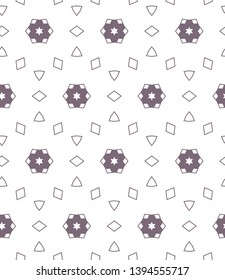 Abstract background texture in geometric ornamental style. Seamless design.