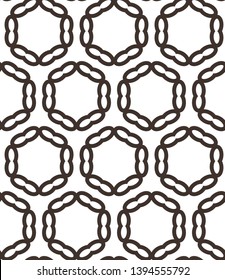 Abstract background texture in geometric ornamental style. Seamless design.