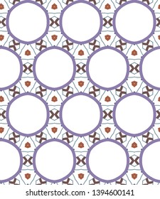 Abstract background texture in geometric ornamental style. Seamless design.