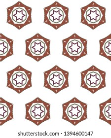 Abstract background texture in geometric ornamental style. Seamless design.
