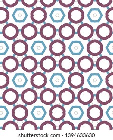 Abstract background texture in geometric ornamental style. Seamless design.