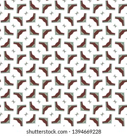 Abstract background texture in geometric ornamental style. Seamless design.