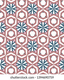 Abstract background texture in geometric ornamental style. Seamless design.