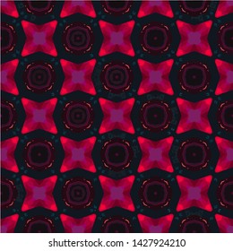 Abstract background texture in geometric ornamental style. Seamless design