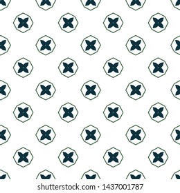 Abstract background texture in geometric ornamental style. Seamless design.