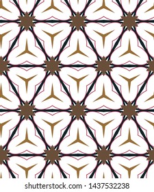 Abstract background texture in geometric ornamental style. Seamless design.