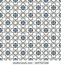 Abstract background texture in geometric ornamental style. Seamless design.