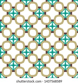 Abstract background texture in geometric ornamental style. Seamless design.