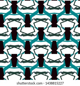 Abstract background texture in geometric ornamental style. Seamless design.