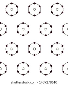 Abstract background texture in geometric ornamental style. Seamless design.