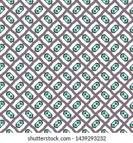Abstract background texture in geometric ornamental style. Seamless design.