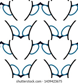 Abstract background texture in geometric ornamental style. Seamless design.