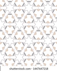 Abstract background texture in geometric ornamental style. Seamless design.