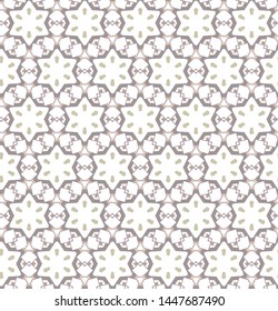 Abstract background texture in geometric ornamental style. Seamless design.