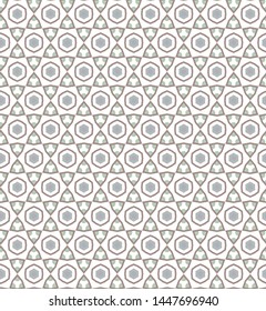 Abstract background texture in geometric ornamental style. Seamless design.