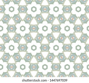 Abstract background texture in geometric ornamental style. Seamless design.