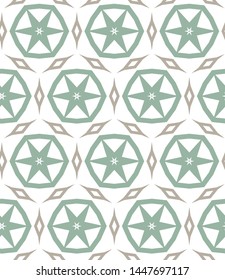 Abstract background texture in geometric ornamental style. Seamless design.