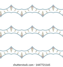 Abstract background texture in geometric ornamental style. Seamless design.