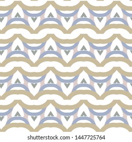Abstract background texture in geometric ornamental style. Seamless design.