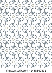 Abstract background texture in geometric ornamental style. Seamless design.