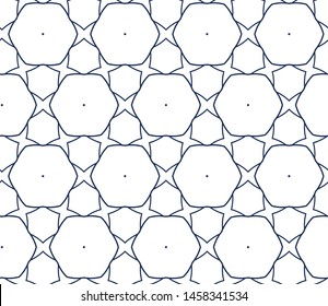 Abstract background texture in geometric ornamental style. Seamless design.