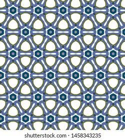 Abstract background texture in geometric ornamental style. Seamless design.