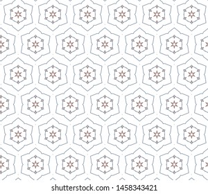 Abstract background texture in geometric ornamental style. Seamless design.