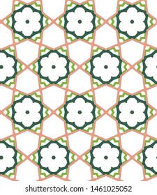 Abstract background texture in geometric ornamental style. Seamless design.