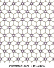 Abstract background texture in geometric ornamental style. Seamless design.