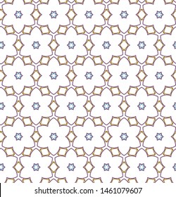 Abstract background texture in geometric ornamental style. Seamless design.