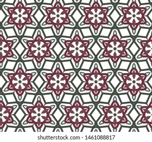 Abstract background texture in geometric ornamental style. Seamless design.