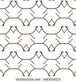Abstract background texture in geometric ornamental style. Seamless design.