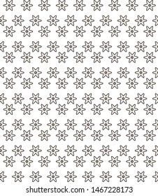 Abstract background texture in geometric ornamental style. Seamless design.