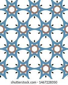 Abstract background texture in geometric ornamental style. Seamless design.