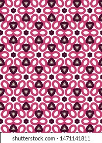 Abstract background texture in geometric ornamental style. Seamless design.