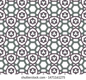 Abstract background texture in geometric ornamental style. Seamless design.